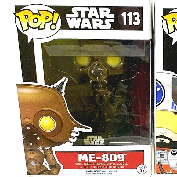 FIRM $$ Disney Star Wars ME-8D9 Pop Vinyl Figure - Brown and Black - Picture 1 of 2